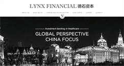 Desktop Screenshot of lynx-financial.com